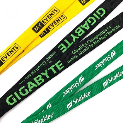 Silk Screen Nylon Lanyard